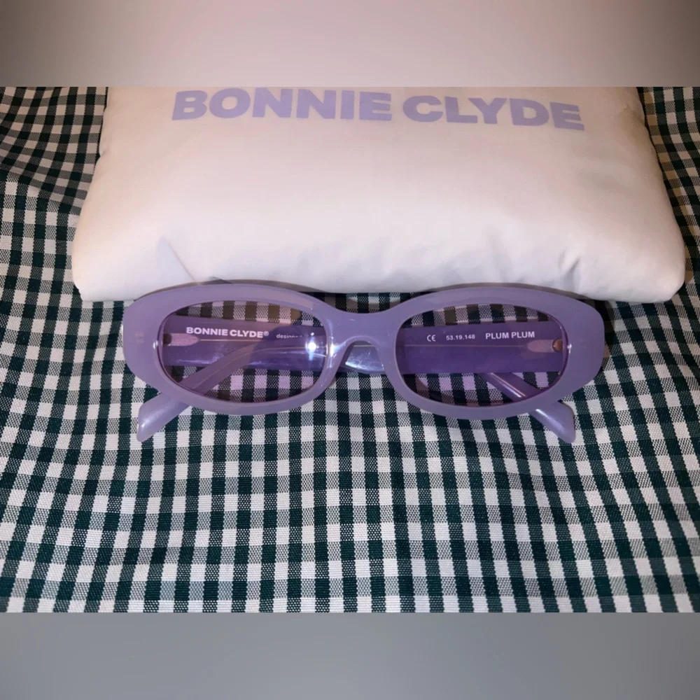 Bonnie Clyde plum plum sunglasses - Picture 1 of 5